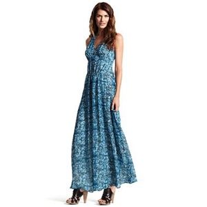 Derek Lam for DesigNation Maxi Dress Blue Size Large